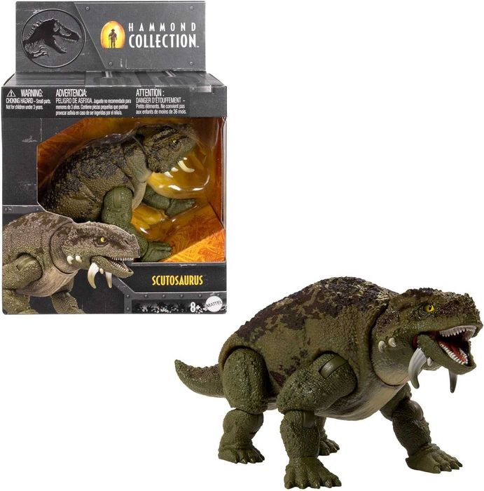 Динозавр Скутозавр Jurassic World Hammond Collection Scutosaurus JDJ08