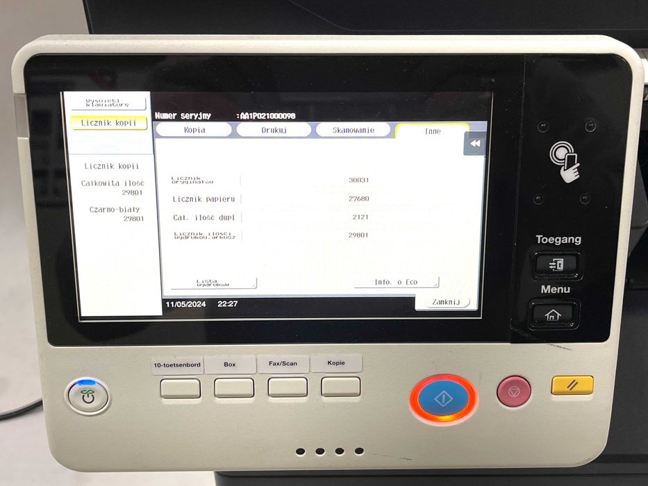 Drukarka laserowa Konica Minolta Bizhub 4752 Dualscan Duplex