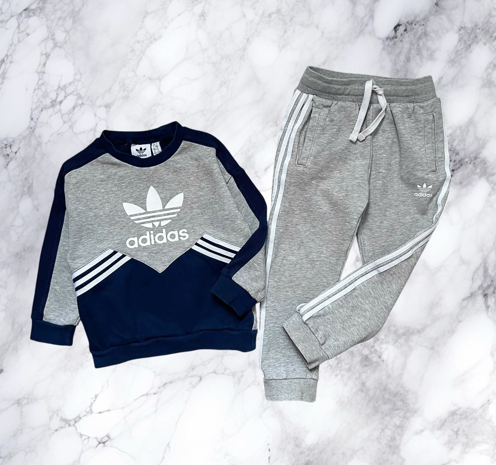 Теплий дитячий костюм Adidas оригінал 3/4 роки 104 см
