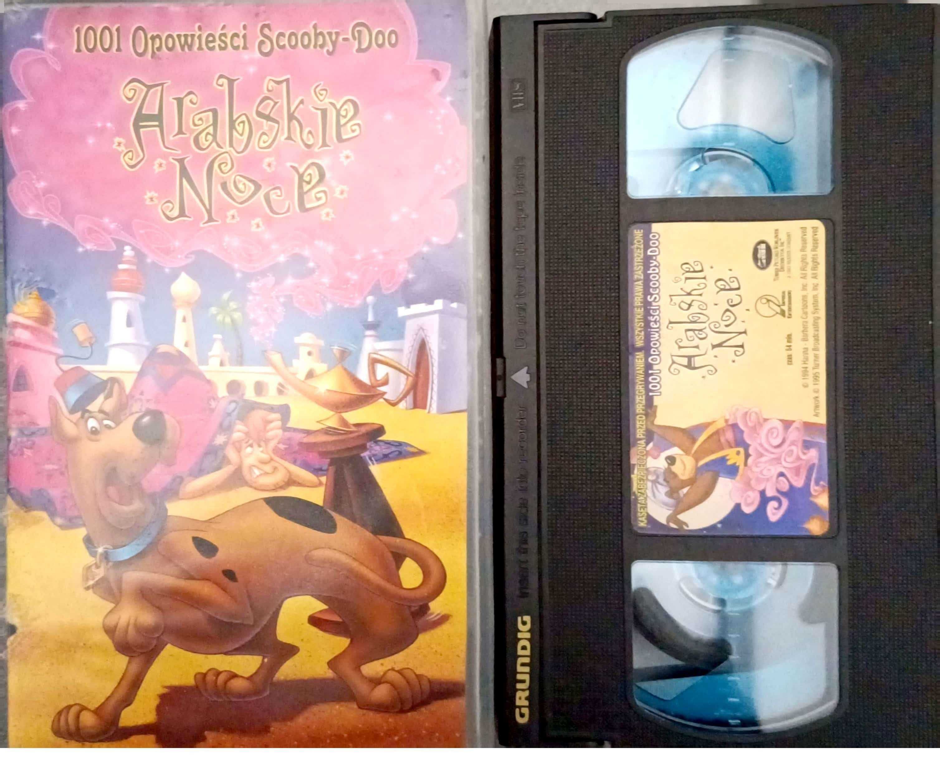 Arabskie noce 1001 opowieści Scooby-Doo kaseta wideo vhs