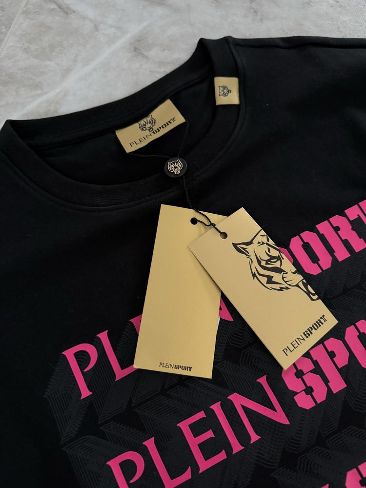 Damska bluza / Philipp Plein / Plein Sport r. M gumowy napis