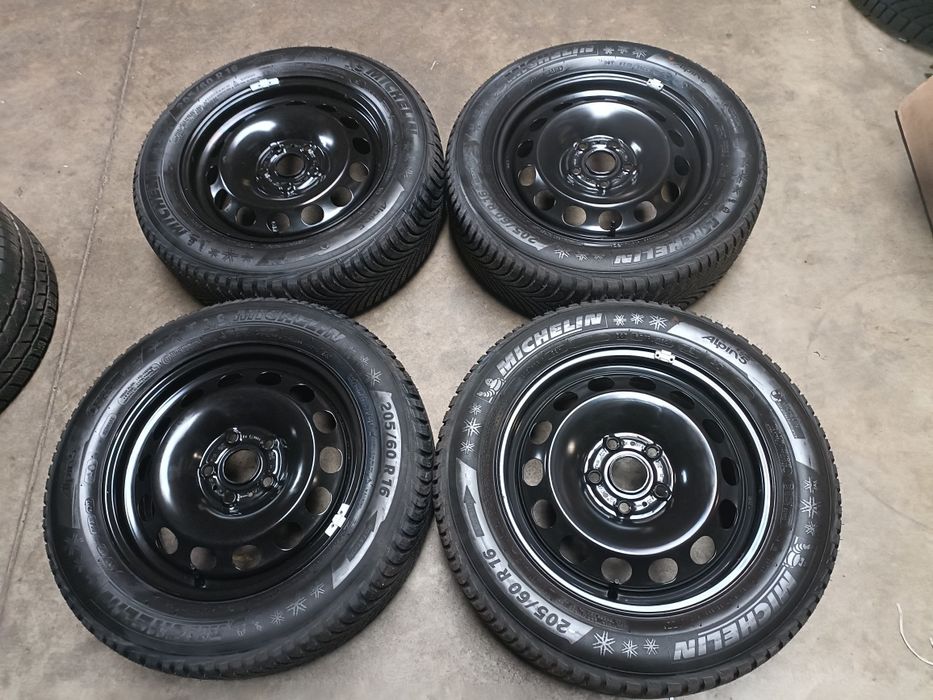 Felgi stalowe koła zimowe VW 16 cali 5x112 Passat CC Caddy, Skoda