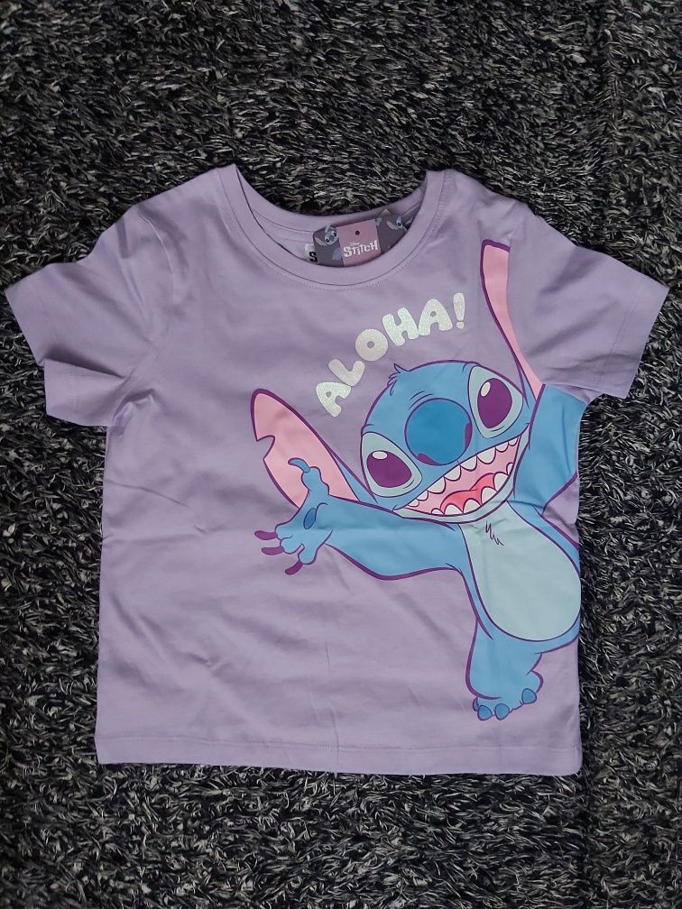 Bluzka dziewczęca Stitch, Angel, Disney 128