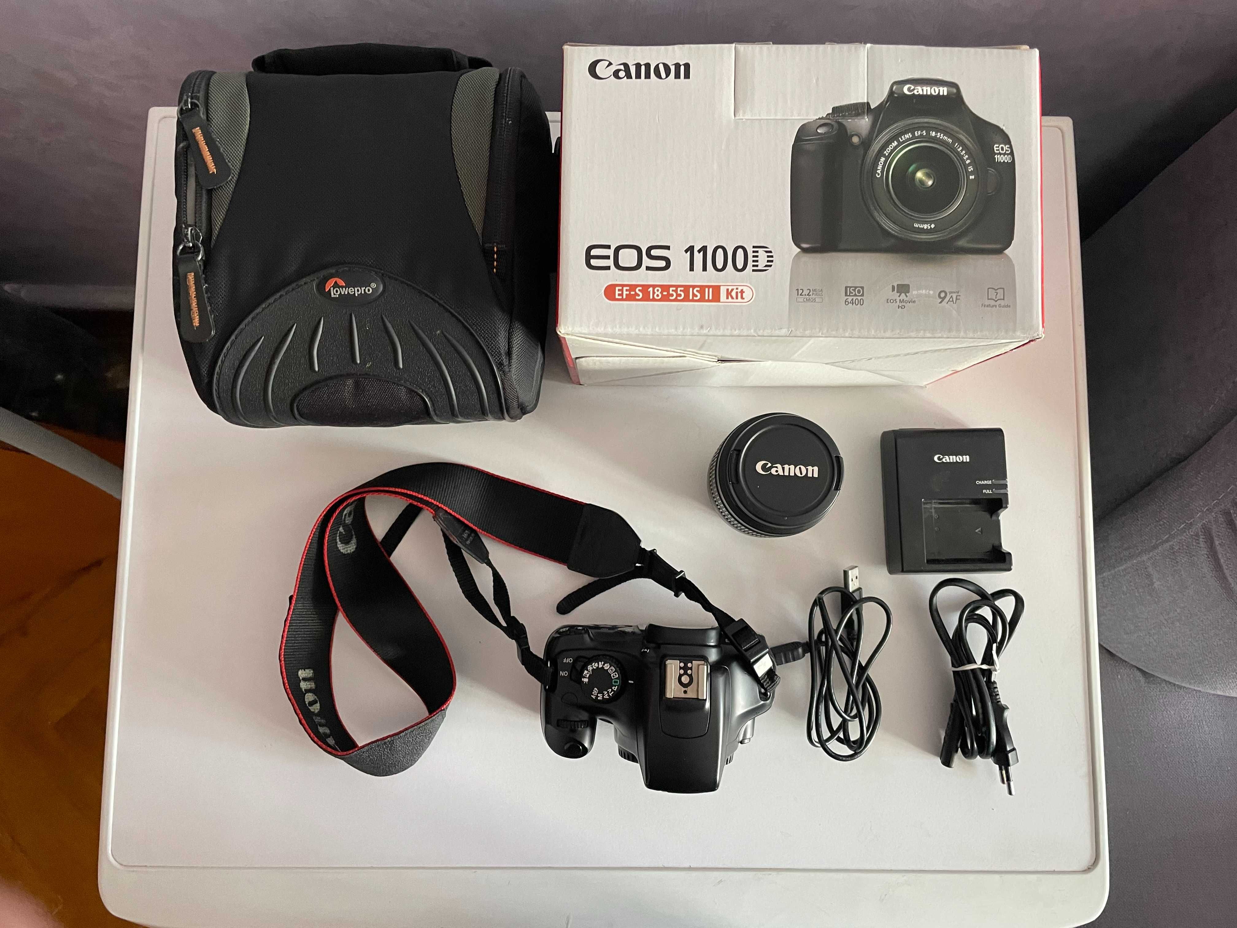 Фотоапарат Canon EOS 1100D EF-S 18-55mm IS II + сумка\рюкзак-чохол