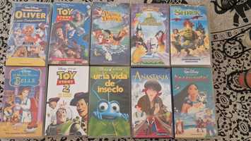 Cassetes VHS infantis