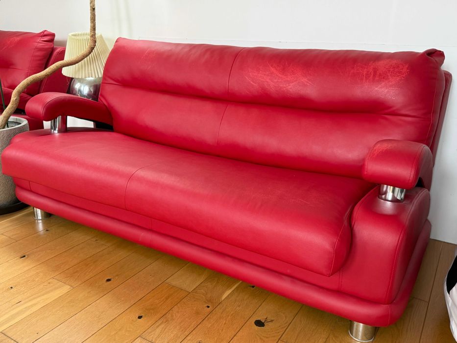 komplet wypoczynkowy w dobrym stanie