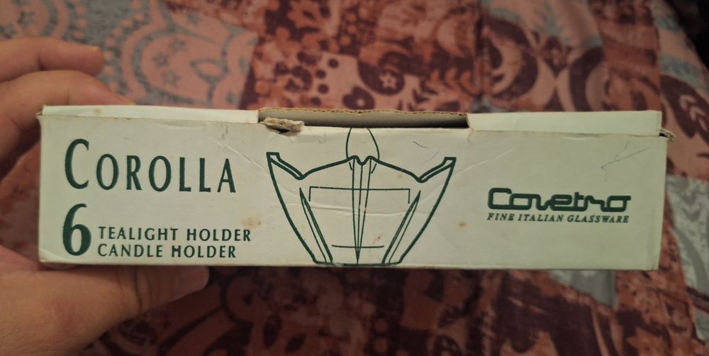 Covetro Corolla 6 Bases Velas - Itália