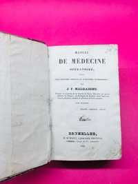 Manuel de Médecine Opératoire - J.F. Malgaigne