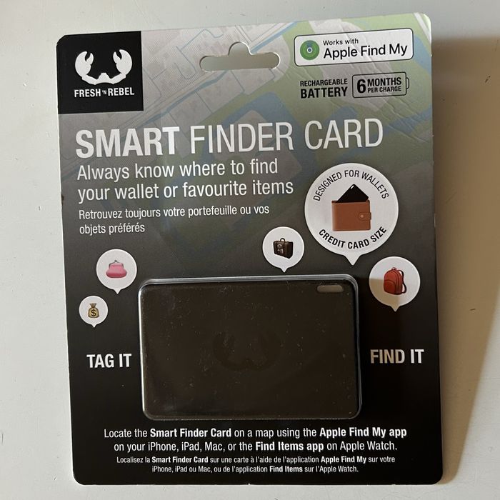 LOKALIZATOR KARTA do portfela torby walizki Apple FindMy