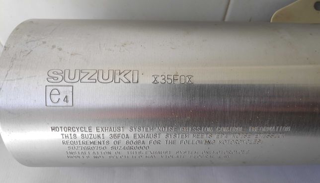 Ponteira escape de origem Suzuki GSXR 600.