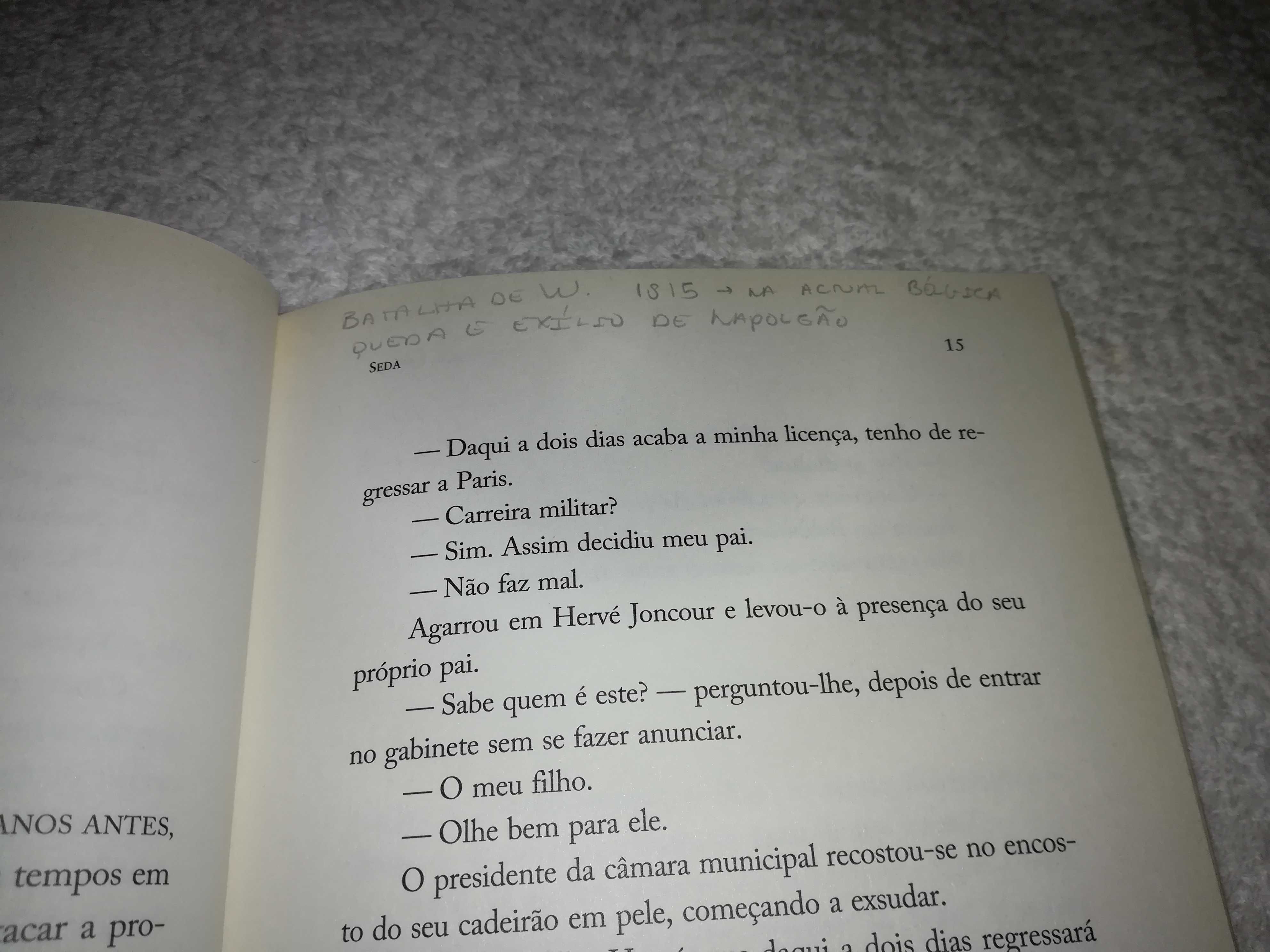 seda (alessandro bricco) 1ª edição 2016 livro