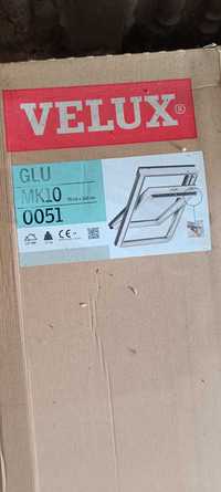 Okno dachowe VELUX GLU 0051 MK10 78x160 + kołnierz EDZ