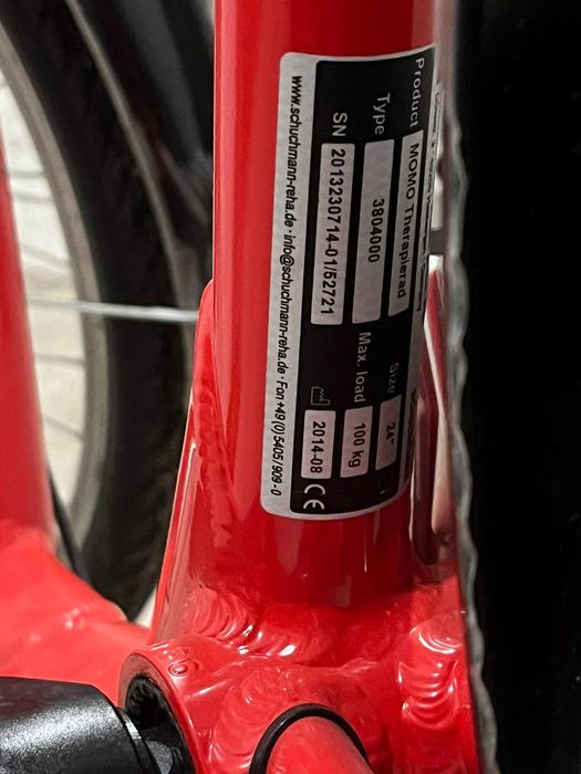 Rower rehabilitacyjny Schuchmann Momo 24 cale