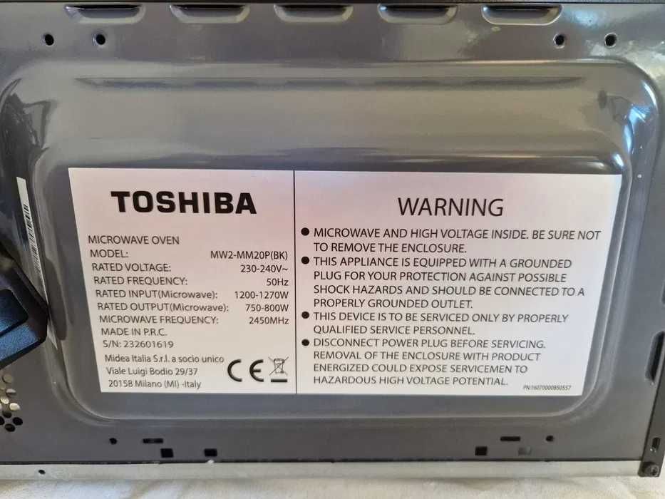 Mikrofala Toshiba MW2-MM20P(BK)