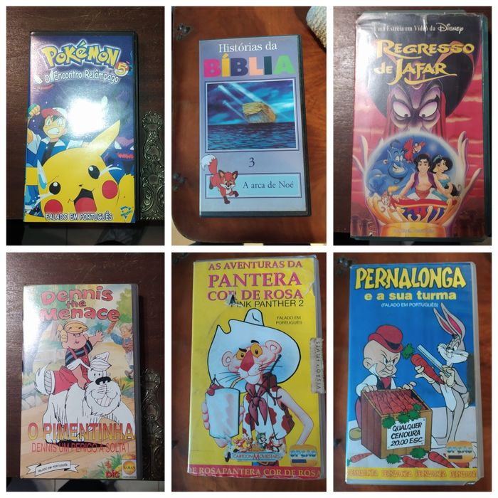 Cassetes VHS Filmes