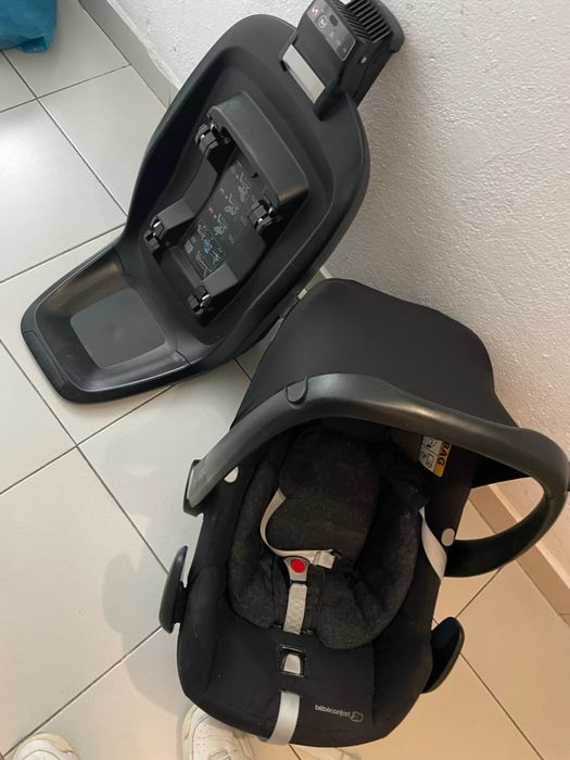 Carrinho Maxi cosi bebe comfort  mais ovo com isofix