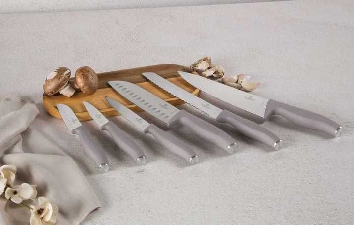 Zestaw 6 nozy firmy BERLINGER HAUS taupe collection BH-2953