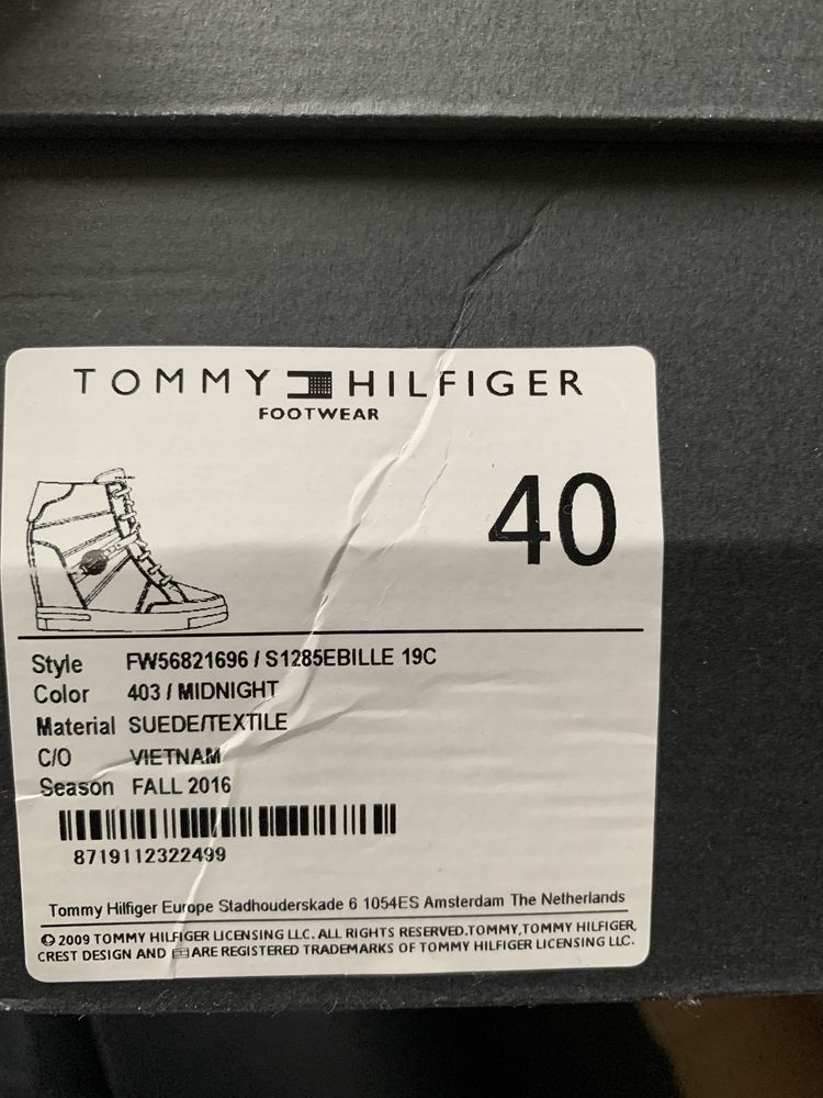 Sneakersy Tommy Hilfiger damskie rozmiar 40