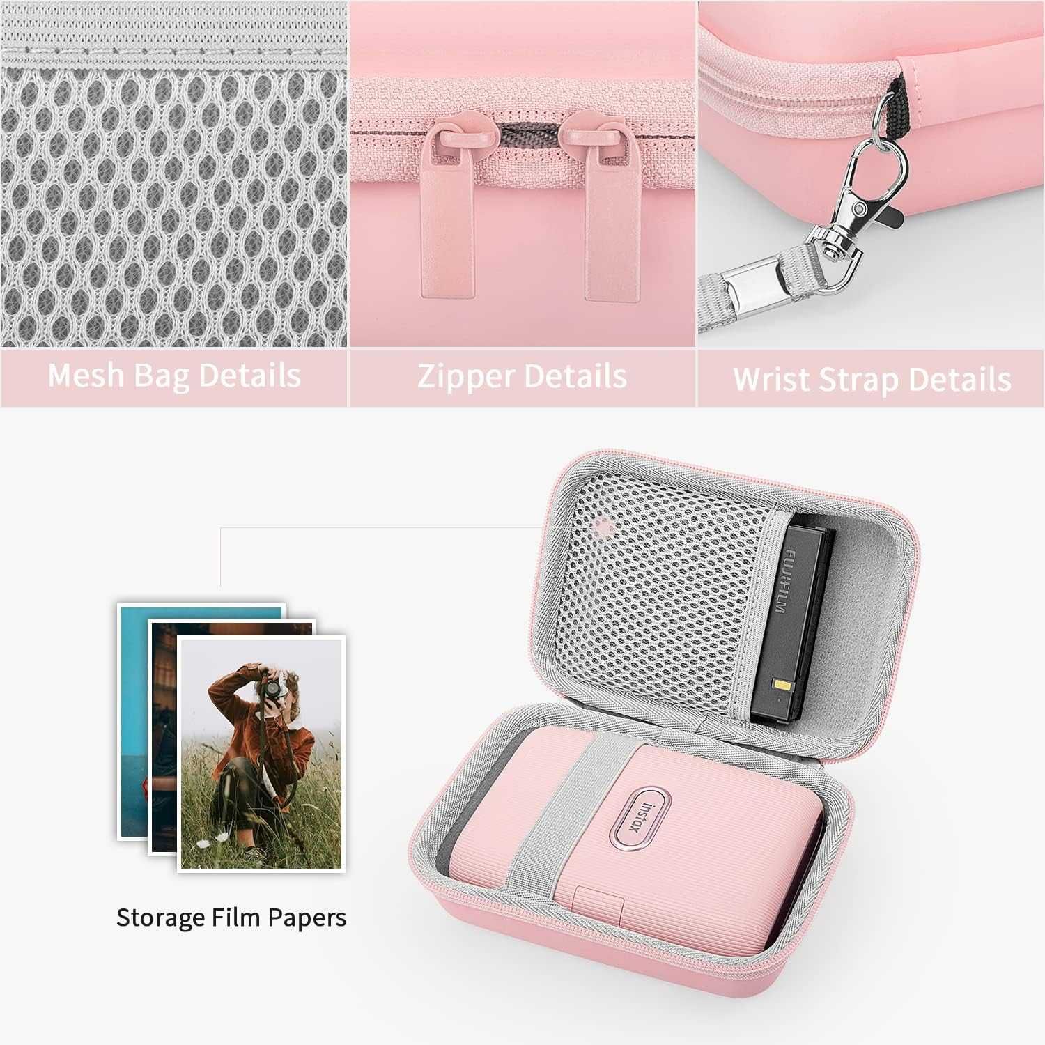 Etui Fromsky Hard Case do drukarki Fujifilm Instax etui podróżne,