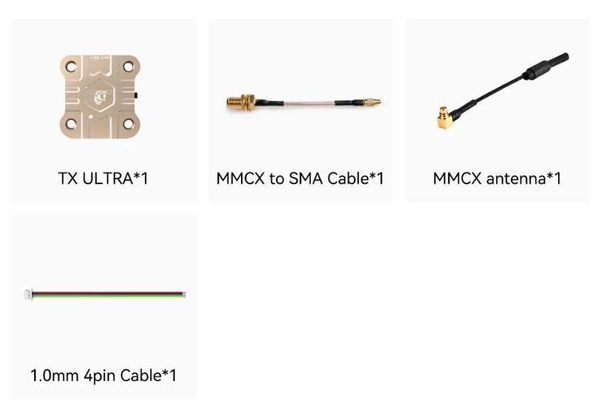 Відеопередавач SpeedyBee 1,6 Вт VTX Ultra Long Range