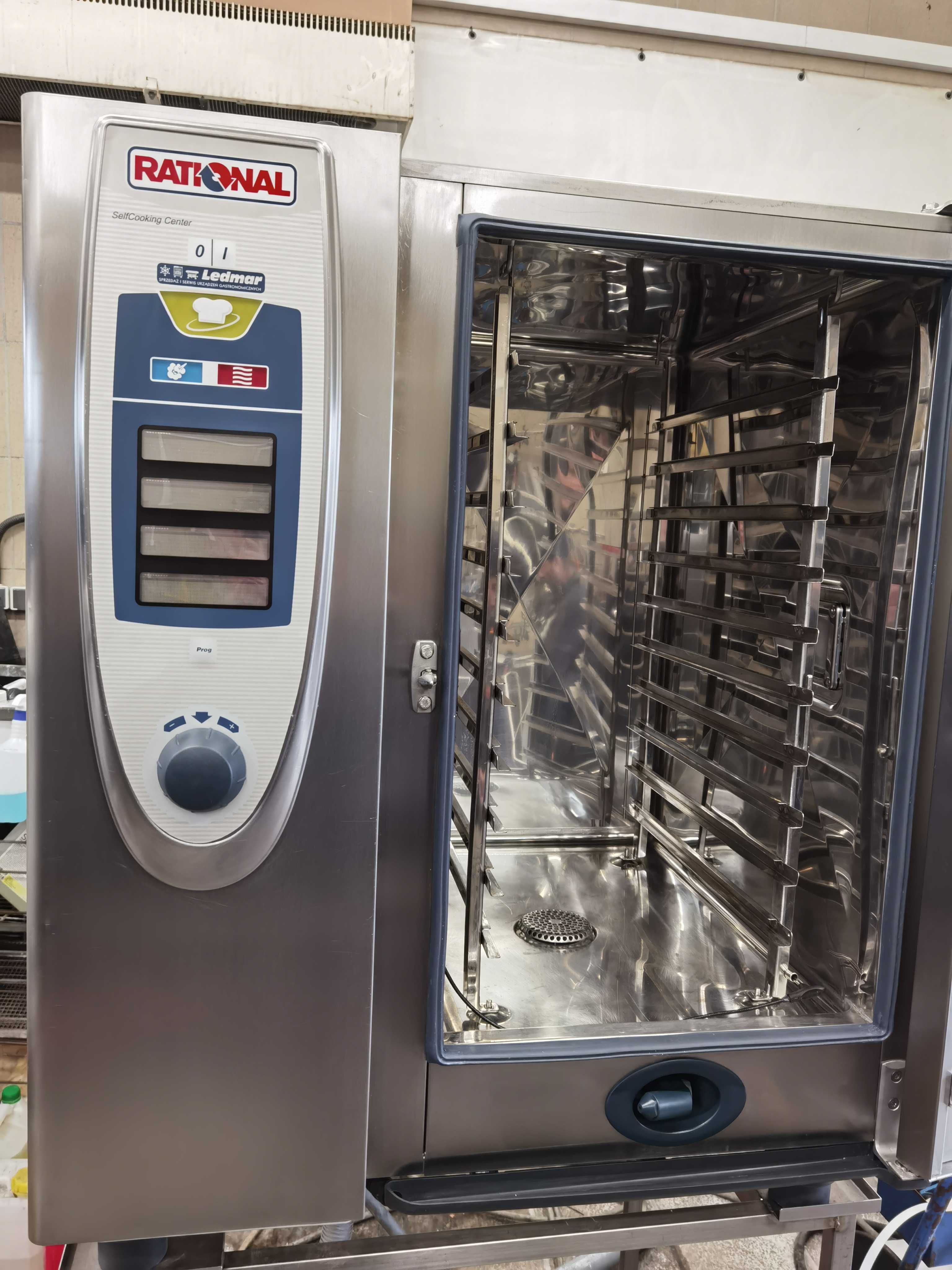 Piec konwekcyjno parowy RATIONAL SCC 101 GAzowy GWARANCJA 6M