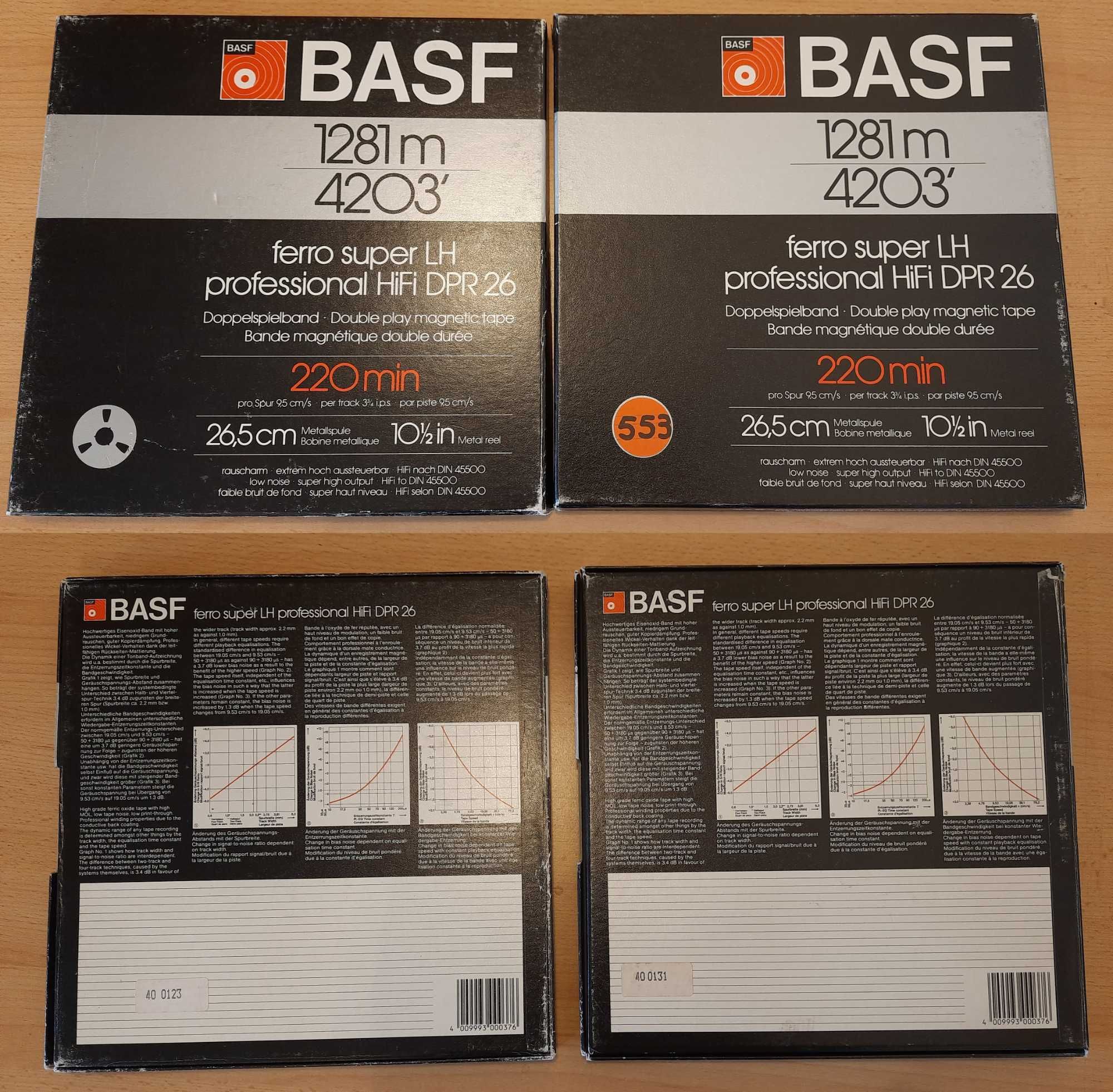 Комплект катушек BASF 26,5 см Оригинал 2 шт бобина / катушка