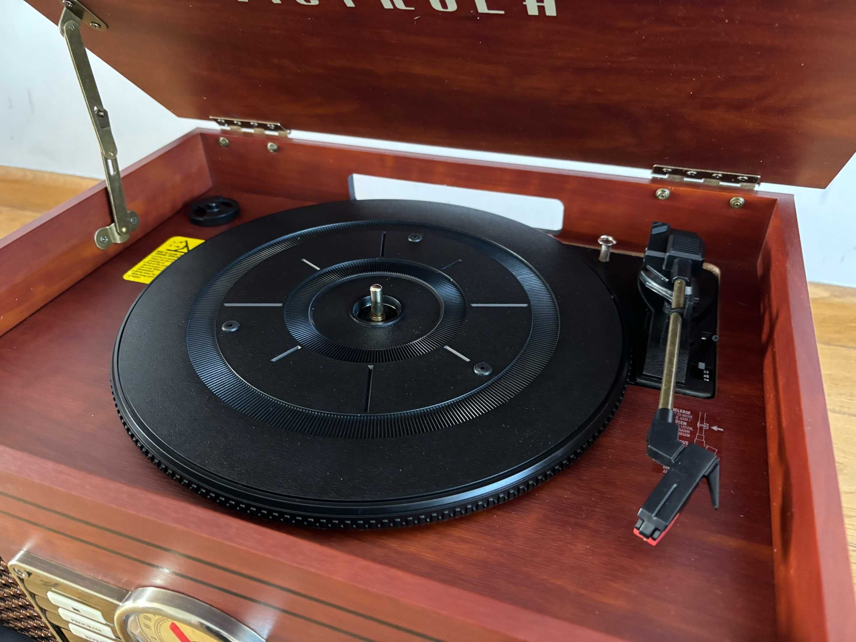 Gramofon Victrola VTA-200B-MAH-EU Bluetooth Mahoń