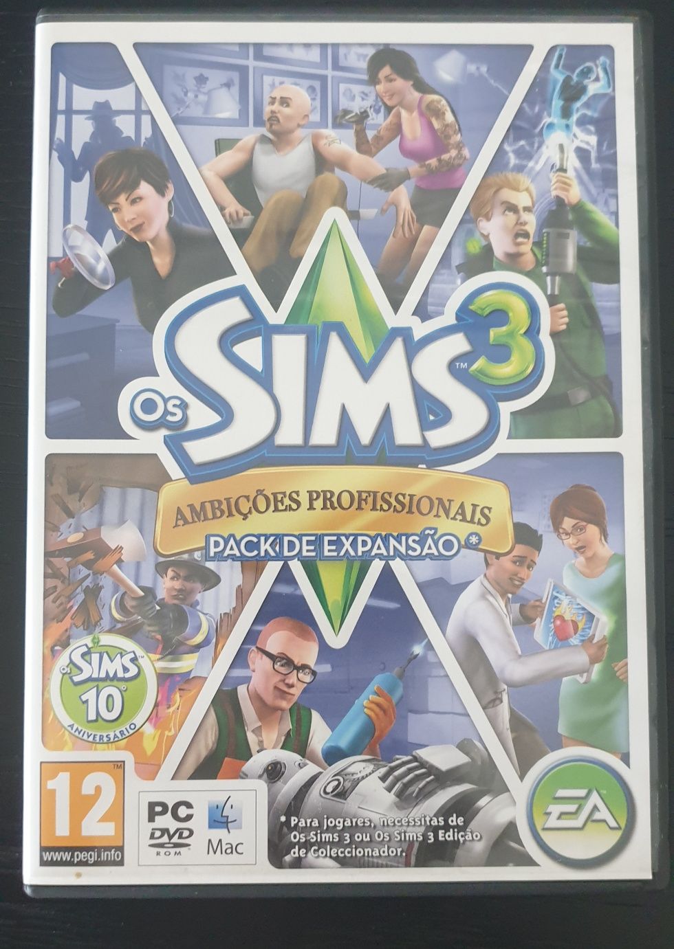 The sims 3 e packs de expansão