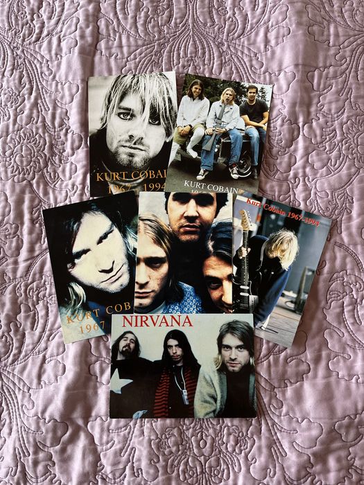 Nirvana pocztówki kolekcjonerskie