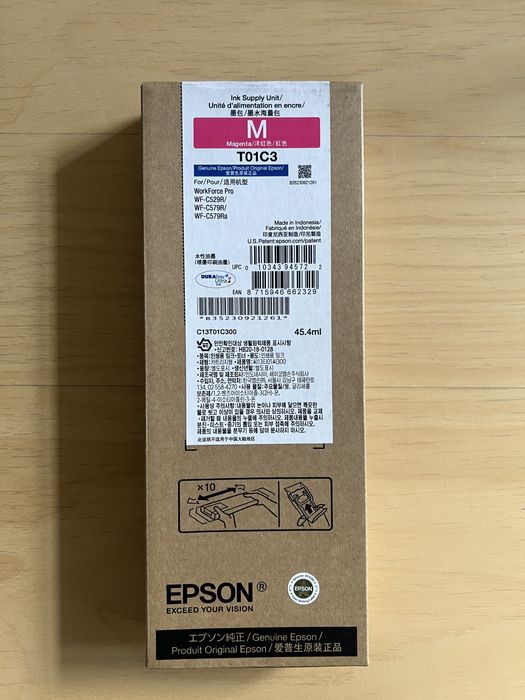 Tusz do drukarki EPSON kolor Magneta