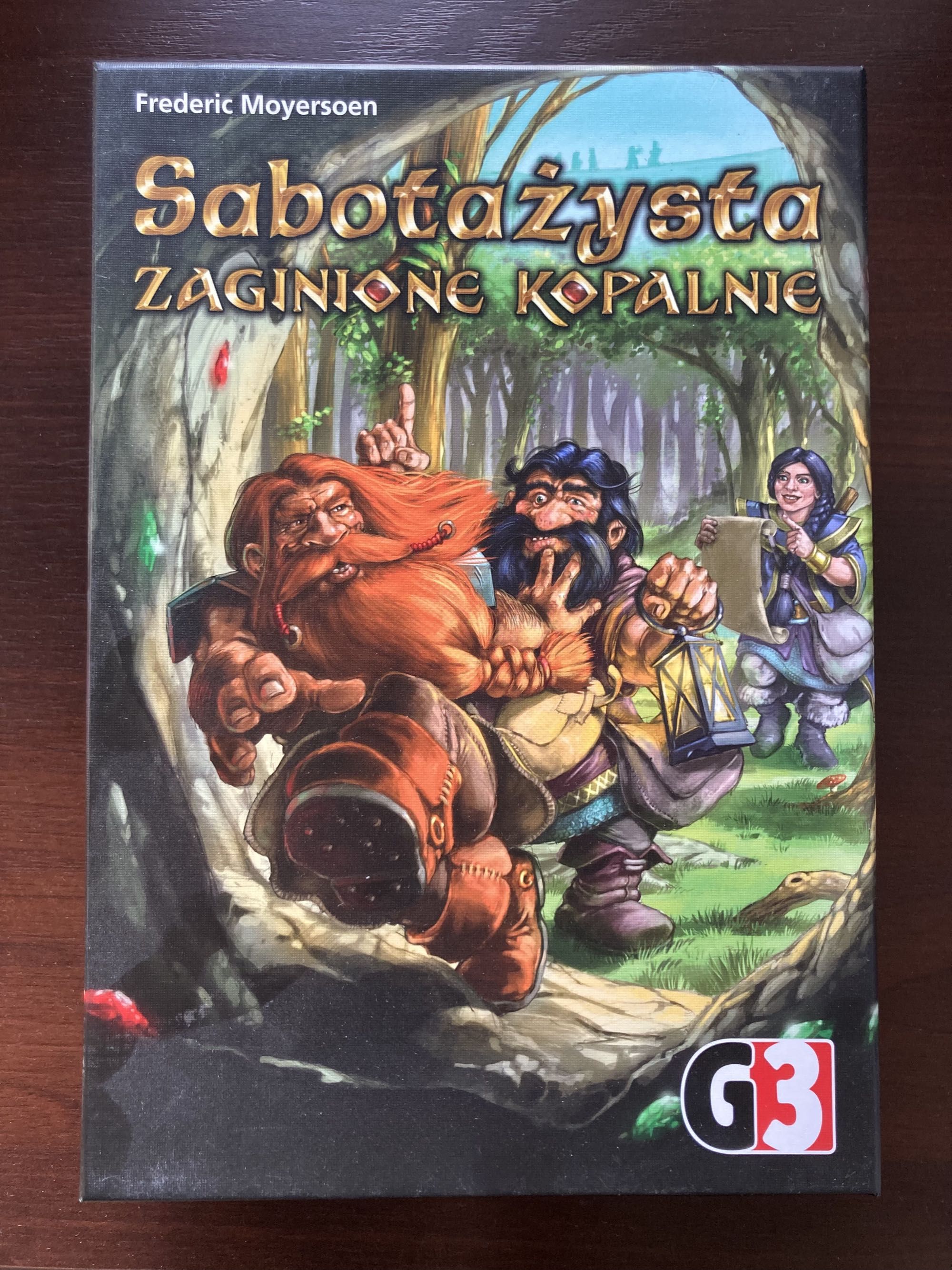 Gra planszowa Sabotażysta: zaginione kopalnie