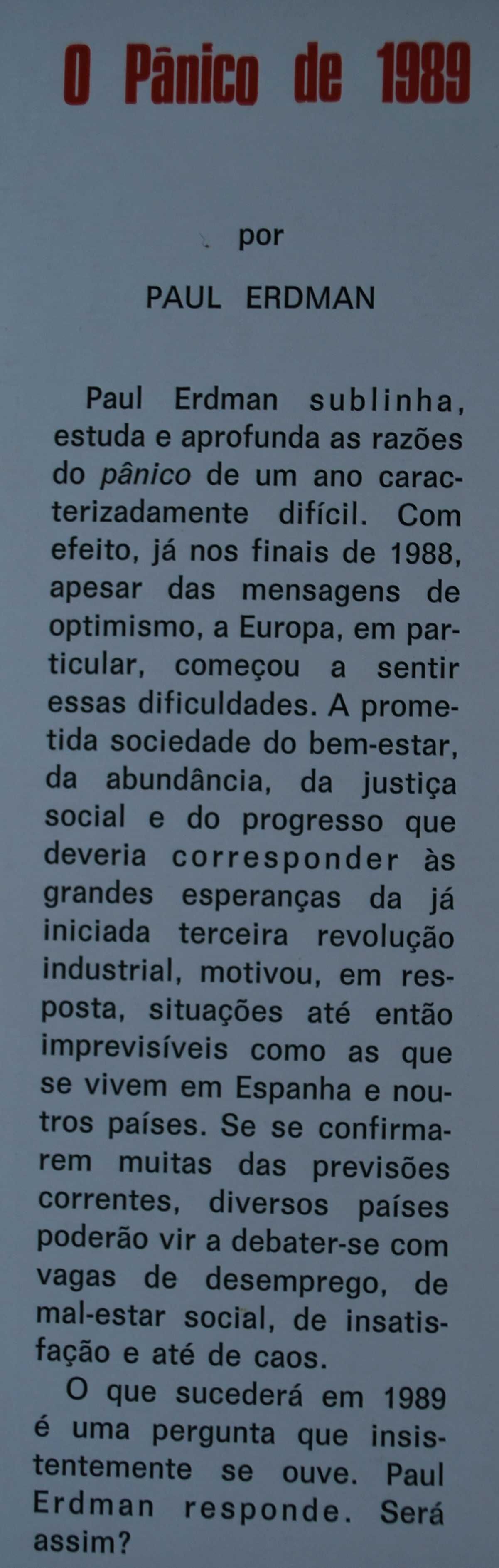O Pânico de 1989 de Paul Erdman