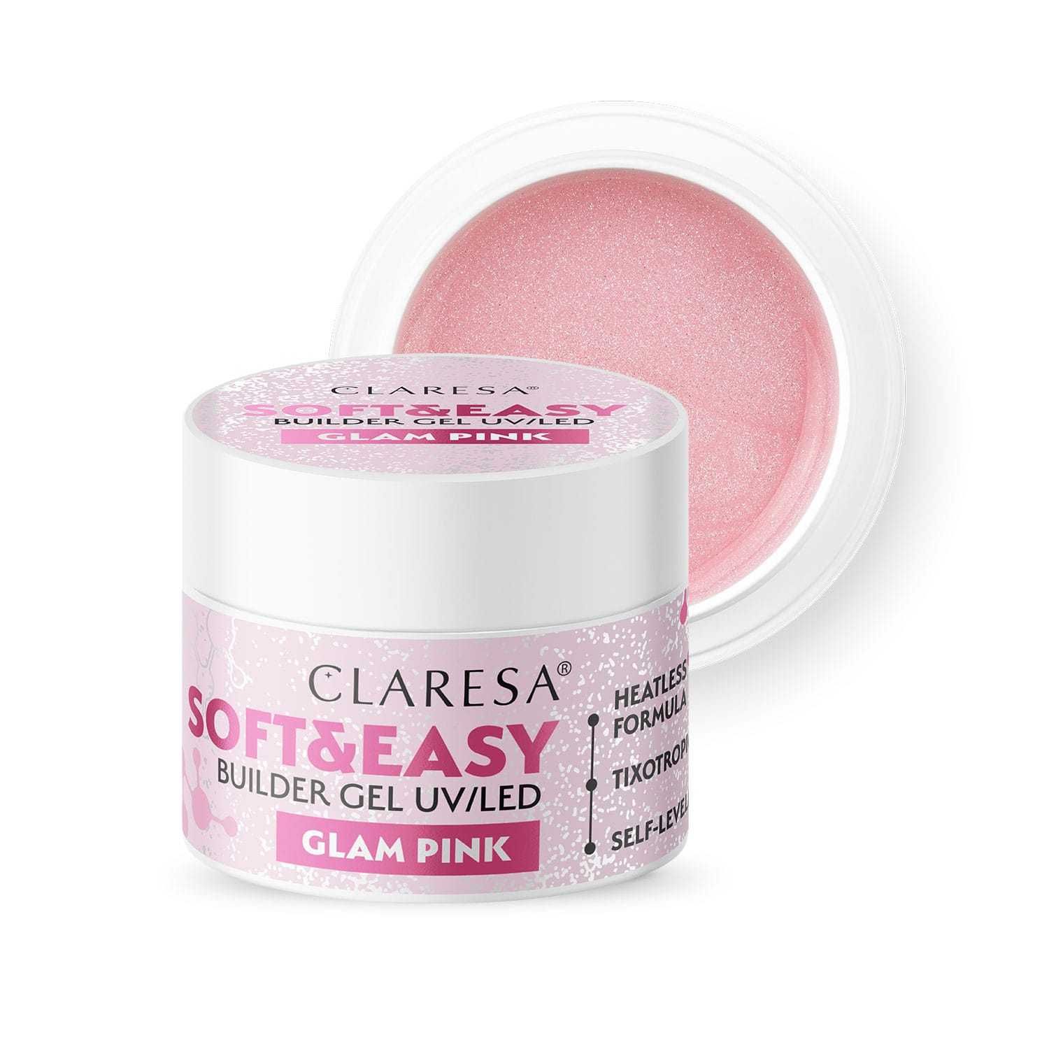 Żel claresa 45g Kolory Clear Baby pink Milky white  natural