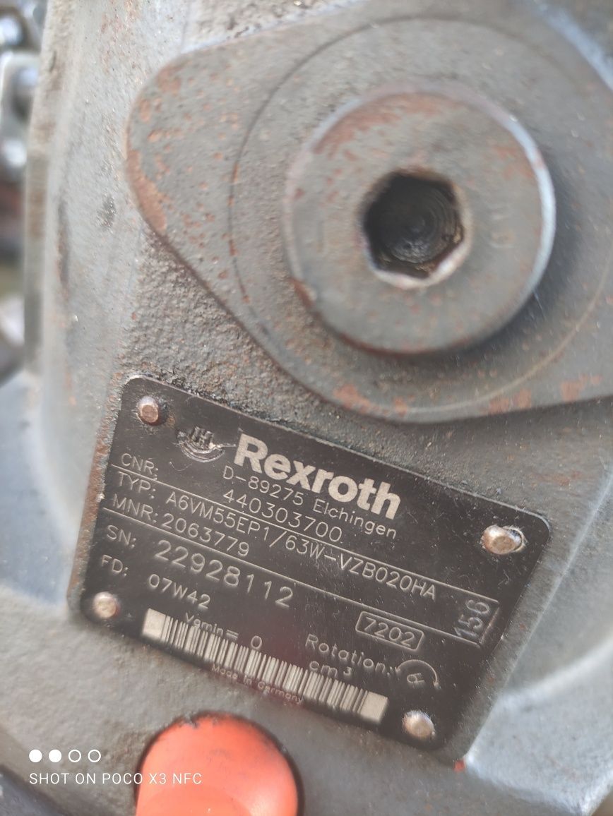 Hydromotor Rexroth A6VM55EP1, A6VM55