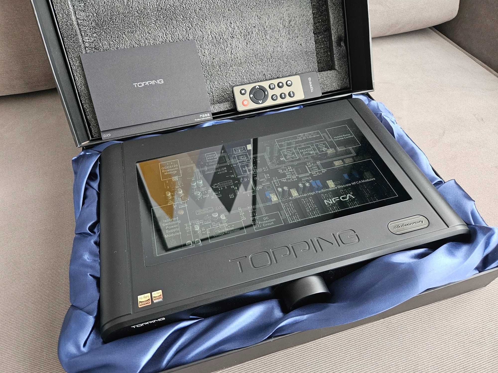 Topping DX9 15TH Anniversary – wzmacniacz słuchawkowy z DAC