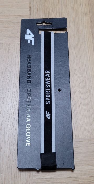 4F opaska na głowę sportowa treningowa OPU200