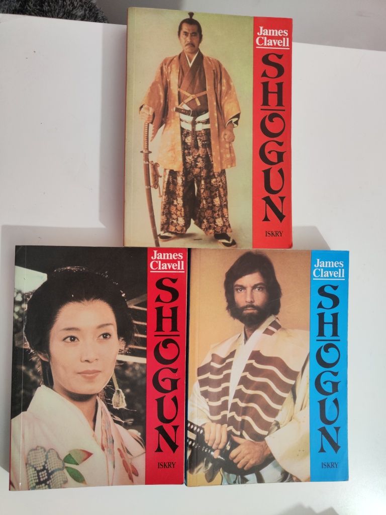 Shogun tom 1, 2, 3 - James Clavell