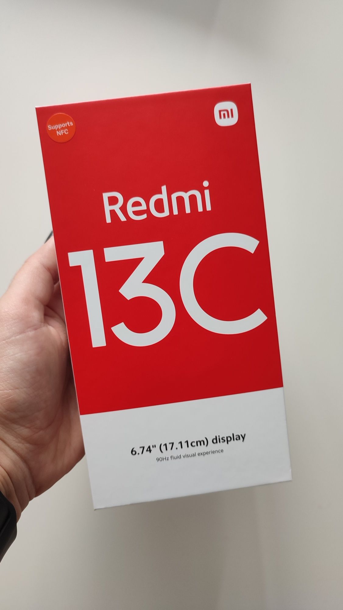 Redmi 13C - novo e embalado