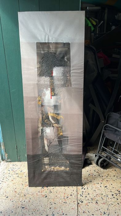 Tela de Bali em moldura