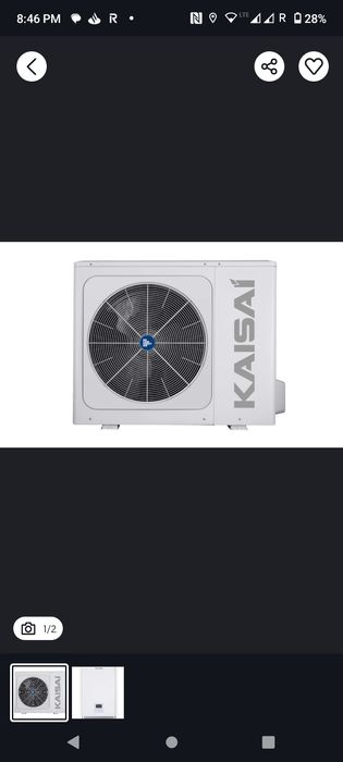 Pompa ciepła Kaisai 12kw