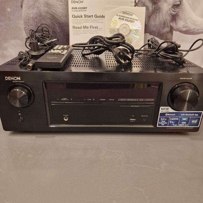 Amplituner AVR-X520BT Bluetooth jak nowy