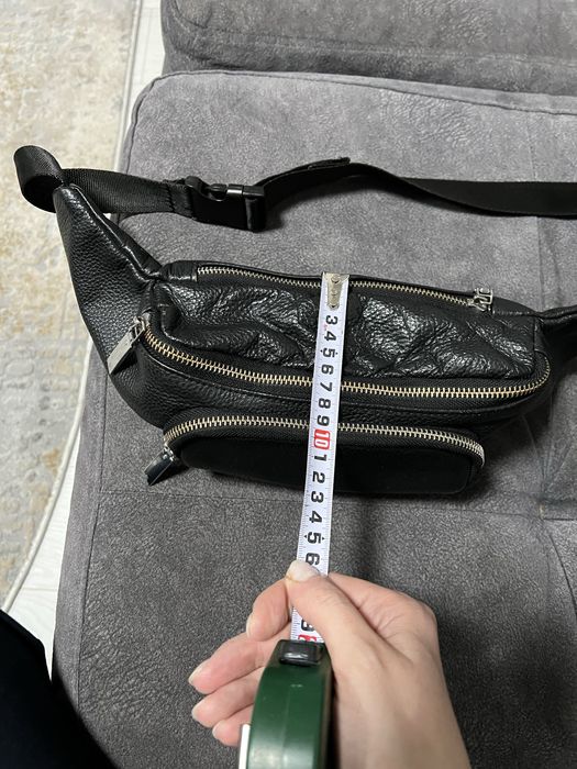 Сумка бананка женская (кожа)