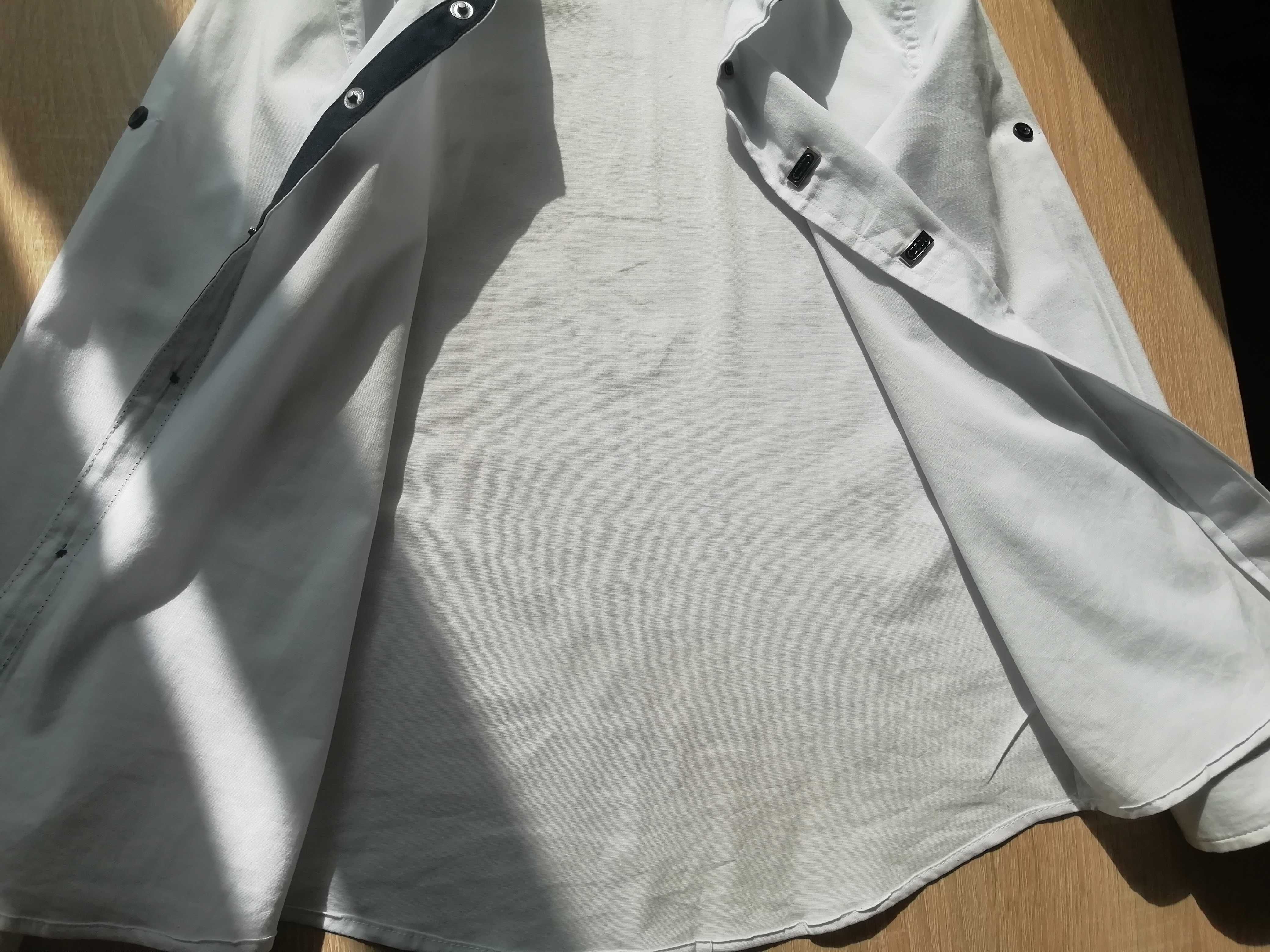 Белая рубашка (школьная форма) рост 122