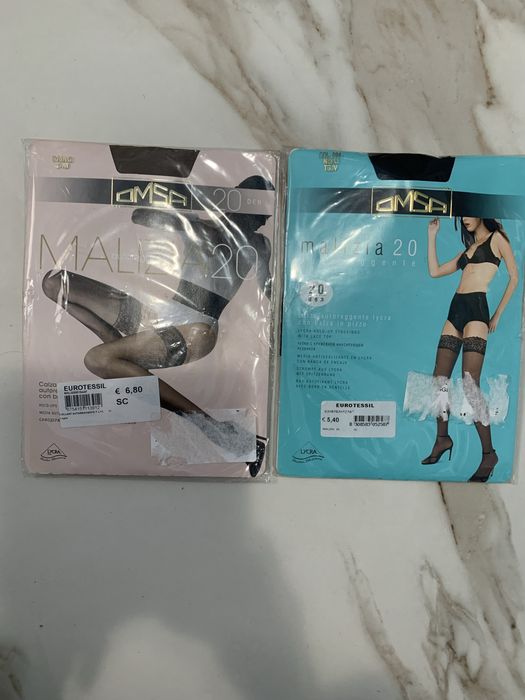 Pończochy samonośne OMSA