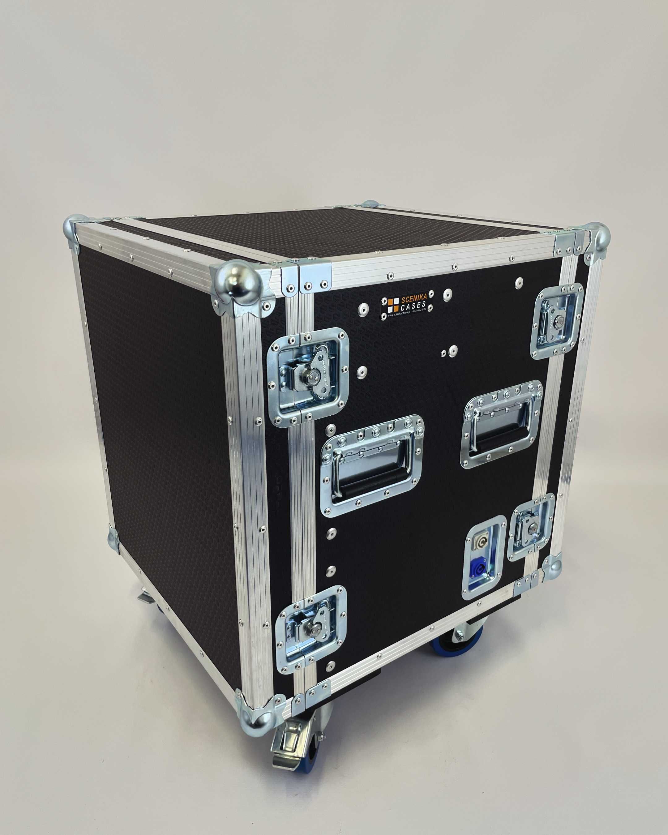 Rack case 12U na kołach - SCENIKA CASES