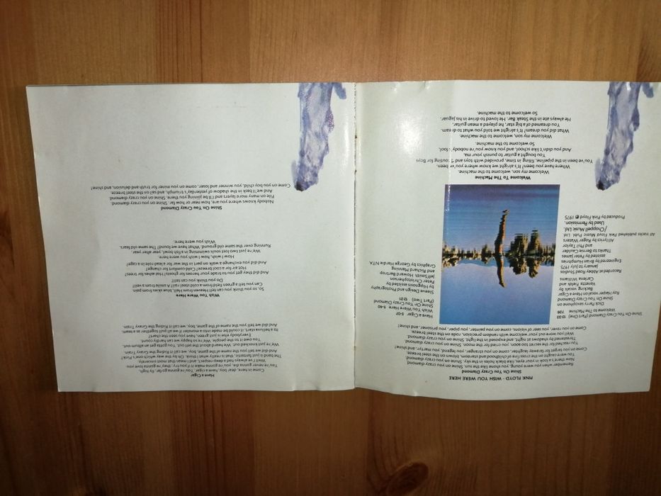 CD dos Pink Floyd "Wish you were here"