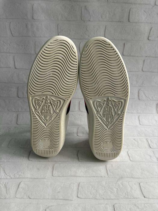 Шкіряні Кросівки Gucci Гуччі 40 Розмір Кроссовки Кожа Оригінал