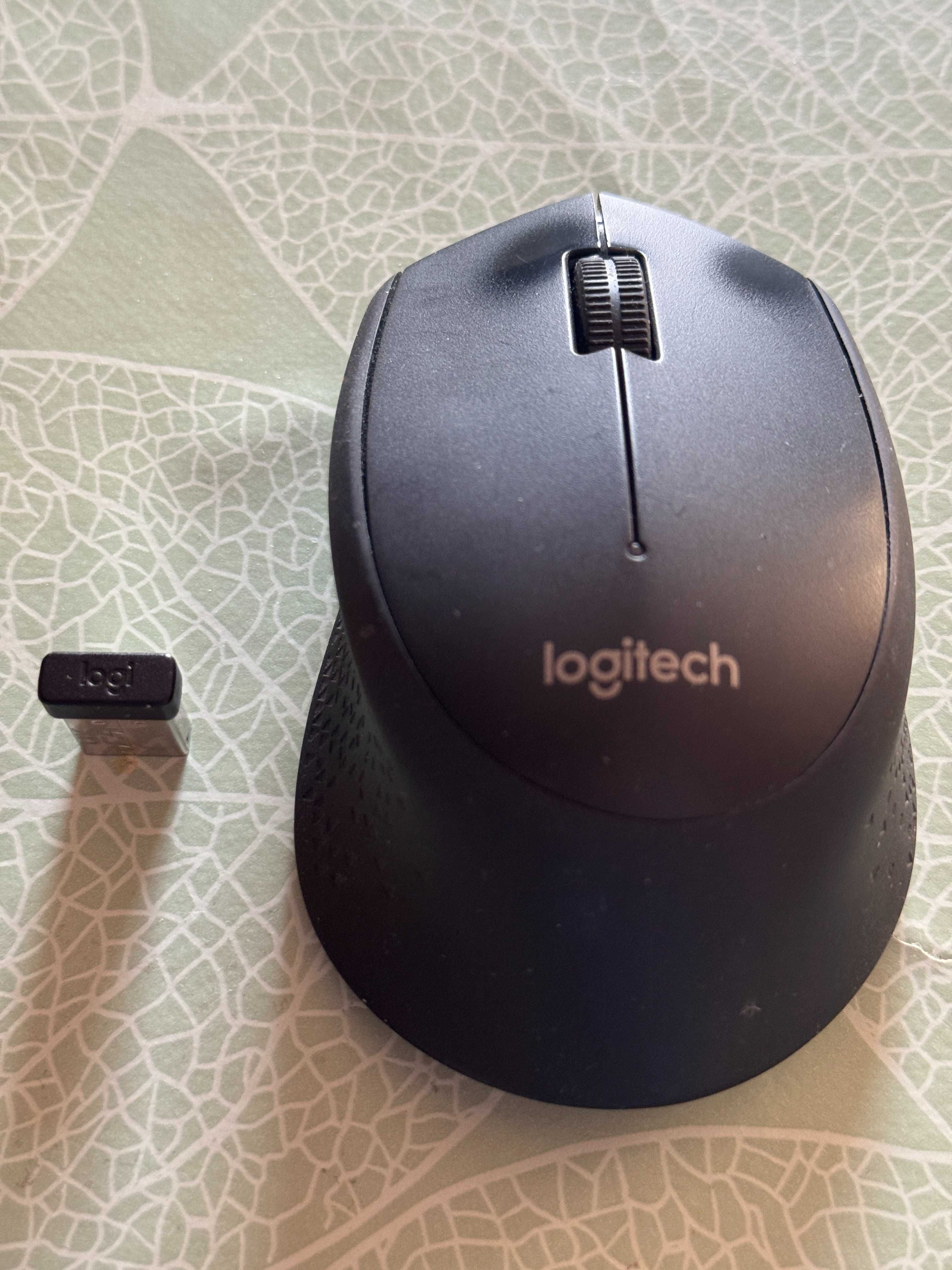 Myszka bezprzewodowa Logitech M280 czarna zasięg 10 m