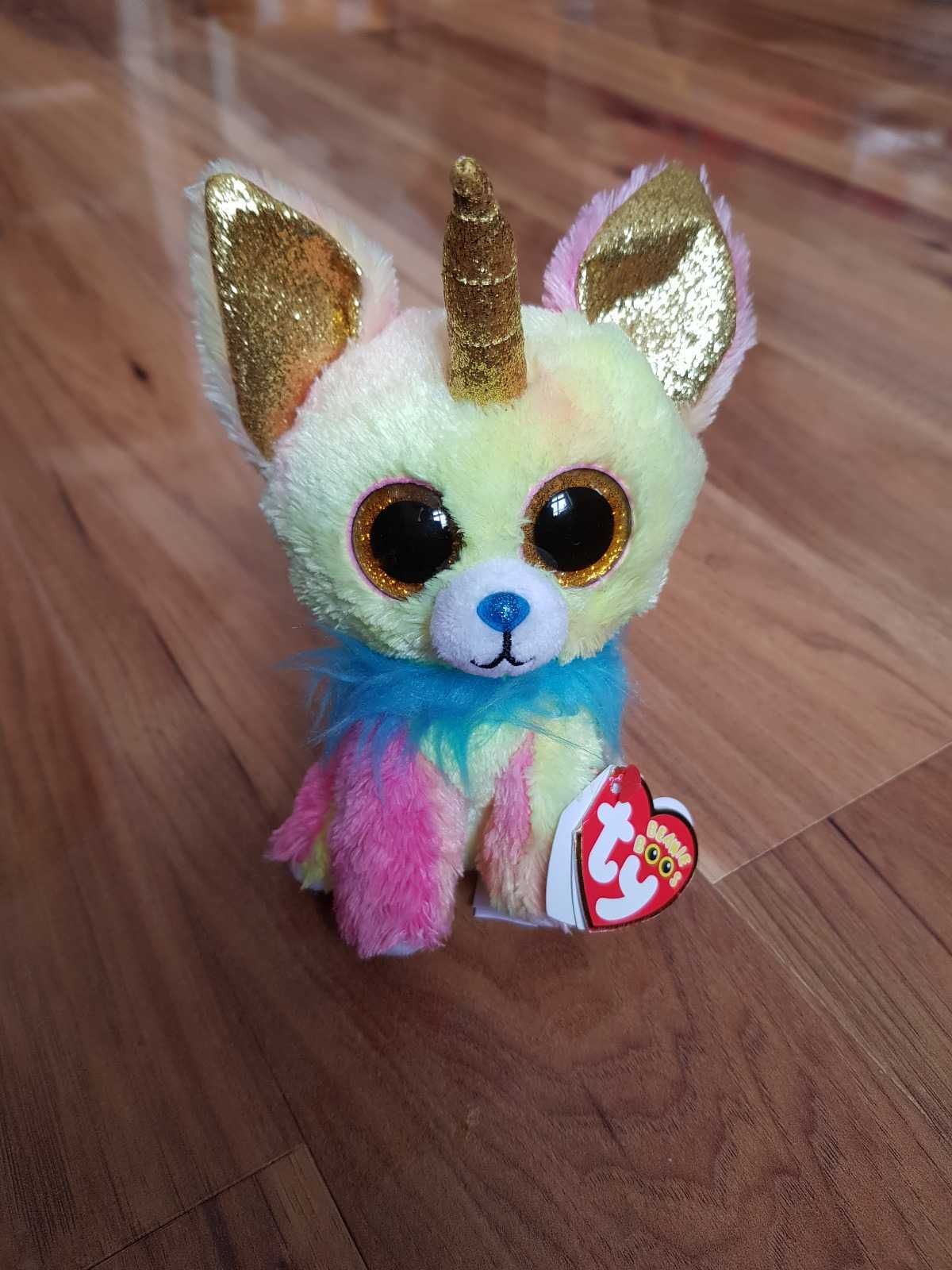 piesek Yips Ty Beanie Boos Jednorożec Chihuahua piesorożec 2021 TySilk