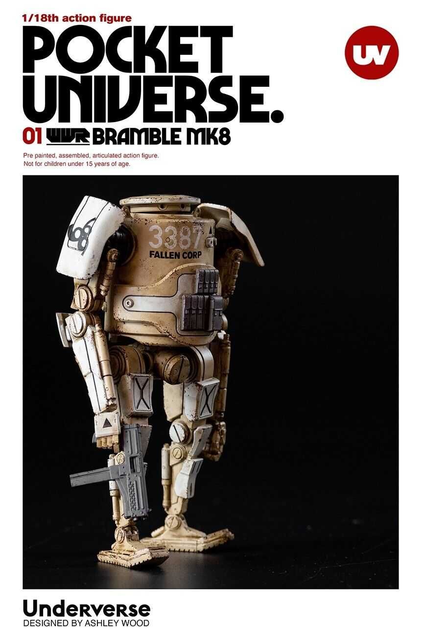 Figurka Underverse Pocket Universe - 1/18 WWR Bramble MK8 jak Joy Toy